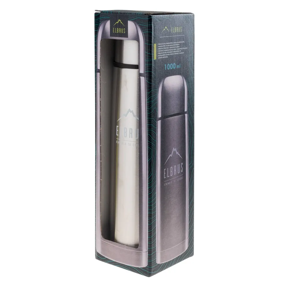 Elbrus Garde 1l Termosflaske, Silver, One Size Elbrus Garde 1l Termosflaske, Silver, One Size