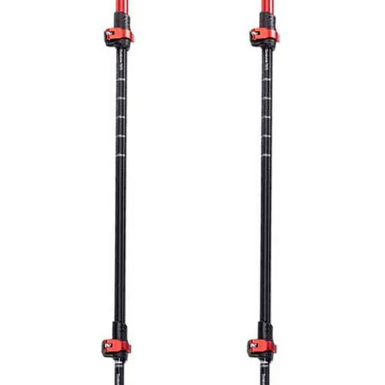 Elbrus Katmandu Spaserstokker, Red / black, 62-135cm Elbrus Katmandu Spaserstokker, Red / black, 62-135cm