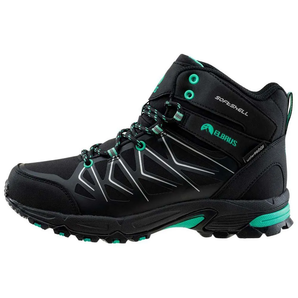 Elbrus Mabby Mid Wp Tursko, Black / biscay green