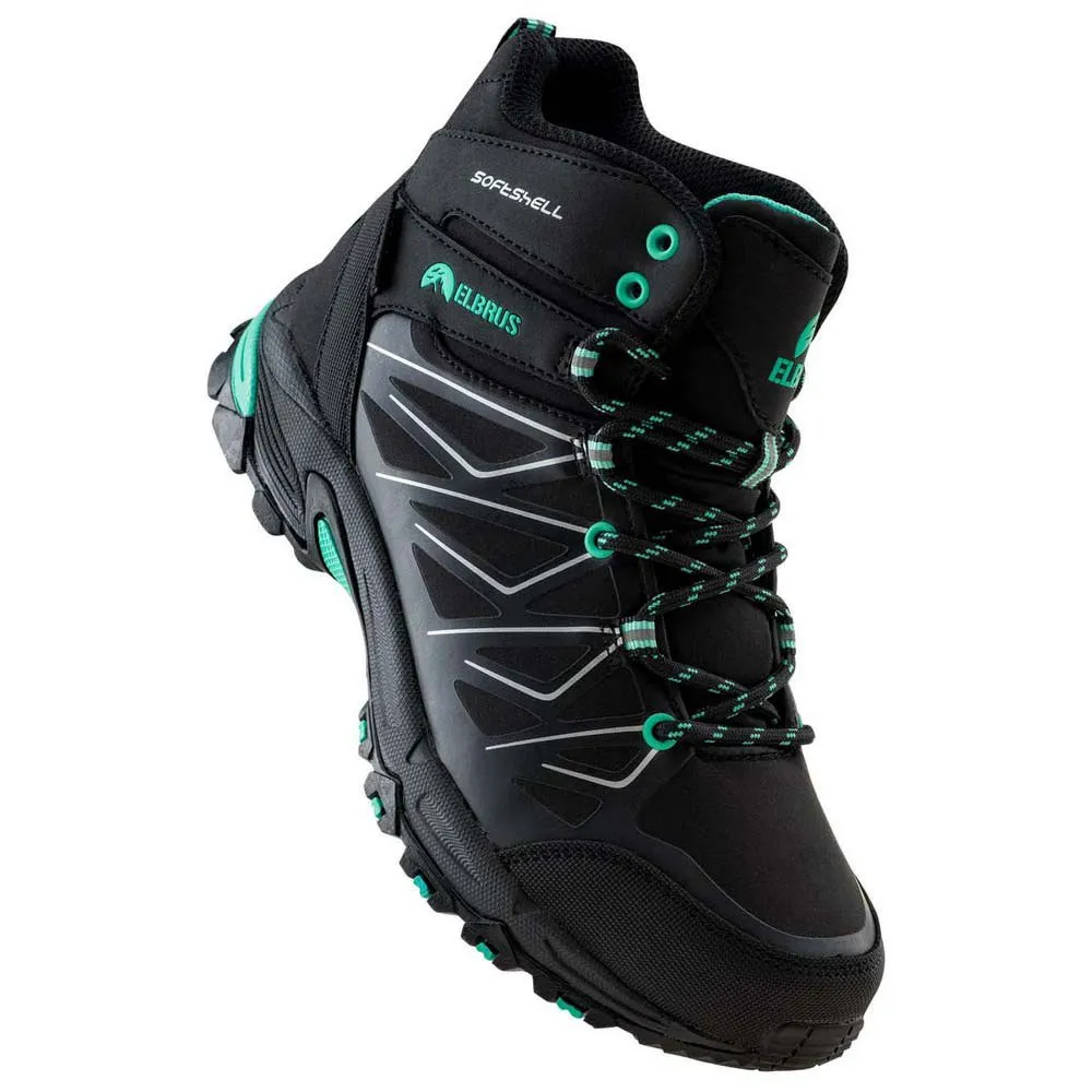 Elbrus Mabby Mid Wp Tursko, Black / biscay green