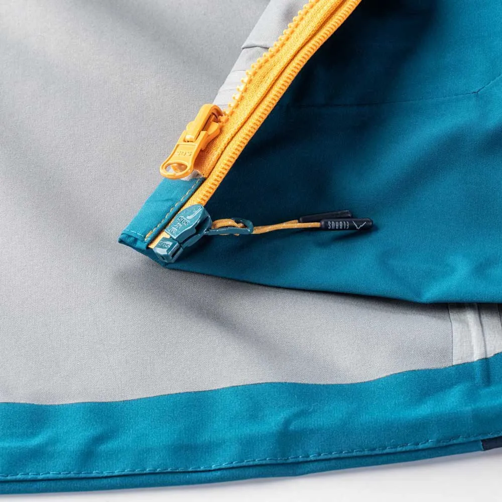Elbrus Malaspina Ii Softshelljakke, Dress blues / ocean depths / saffron Elbrus Malaspina Ii Softshelljakke, Dress blues / ocean depths / saffron