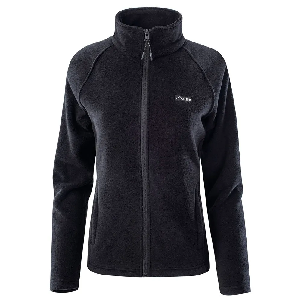 Elbrus Maze 350 Fleecejakke Med Full Glidelås, Black