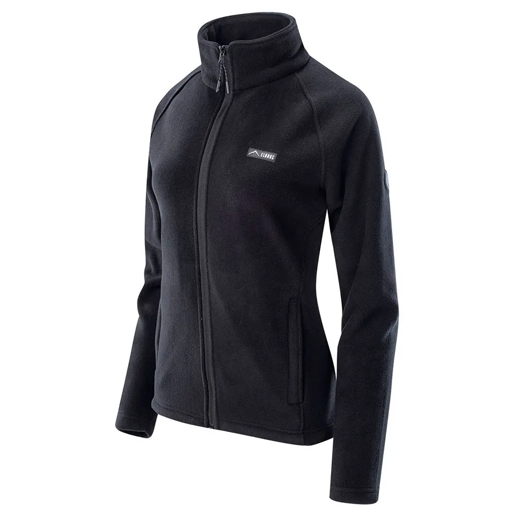 Elbrus Maze 350 Fleecejakke Med Full Glidelås, Black