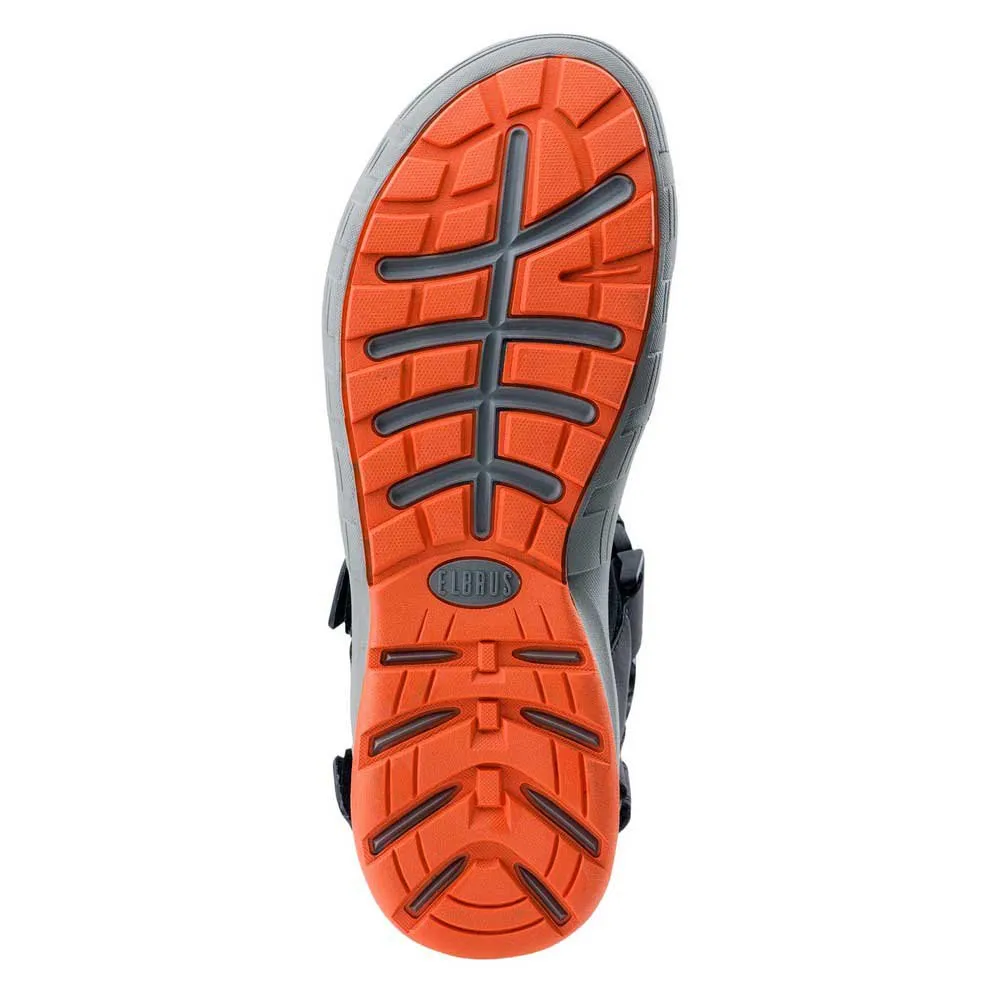Elbrus Merios Sandaler, Black / flame