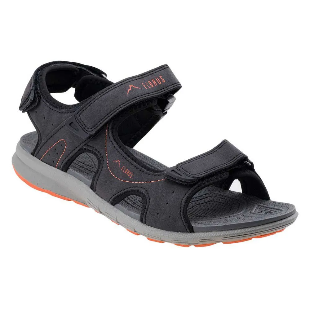 Elbrus Merios Sandaler, Black / flame