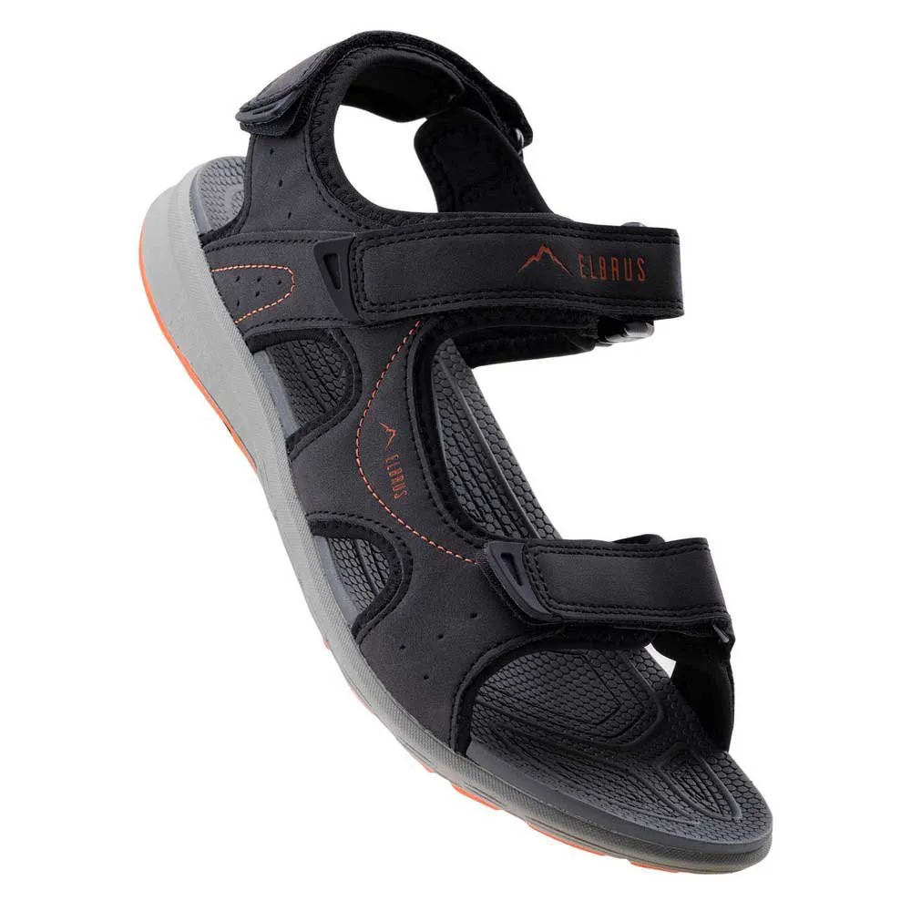Elbrus Merios Sandaler, Black / flame