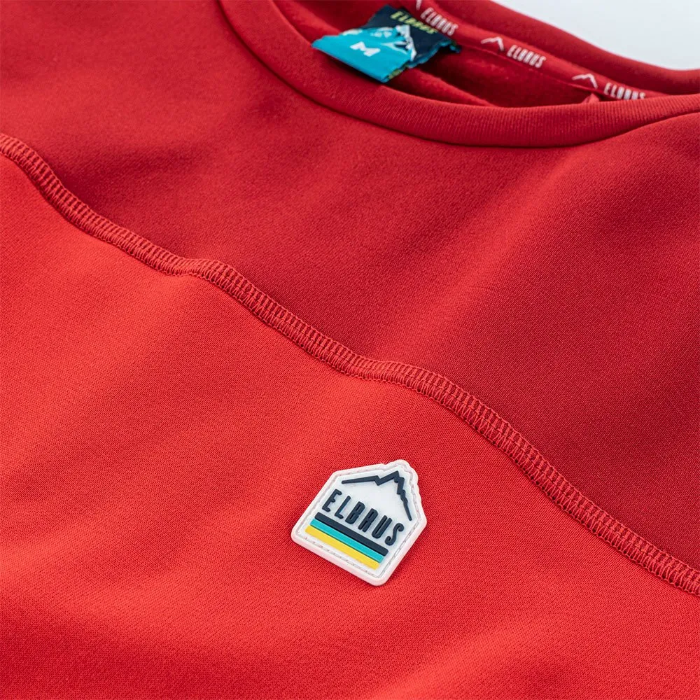 Elbrus Molic Polartec Langarmet T-skjorte, Flame scarlet / salsa Elbrus Molic Polartec Langarmet T-skjorte, Flame scarlet / salsa