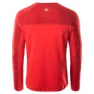 Elbrus Molic Polartec Langarmet T-skjorte, Flame scarlet / salsa