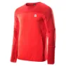 Elbrus Molic Polartec Langarmet T-skjorte, Flame scarlet / salsa