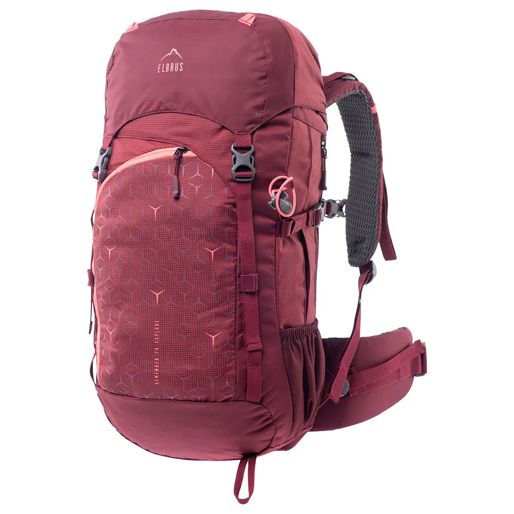 Elbrus Montaza 30l Ryggsekk, Burgundy / pink