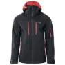 Elbrus Montoni Softshelljakke, Black / flame scarlet