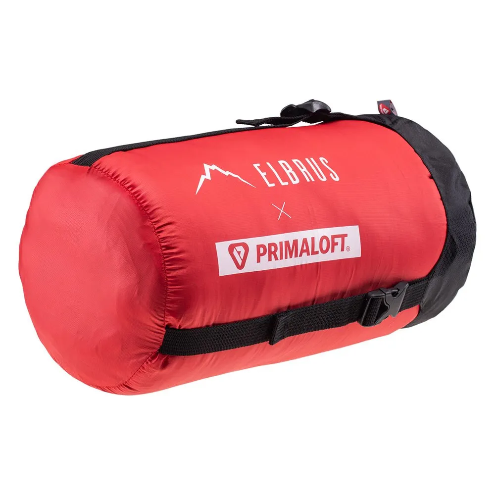 Elbrus Nansen Primaloft Sovepose, Flame scarlet / chili pepper, Right Zipper