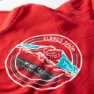 Elbrus Reinar Genser Med Hel Glidelås, Chinese red