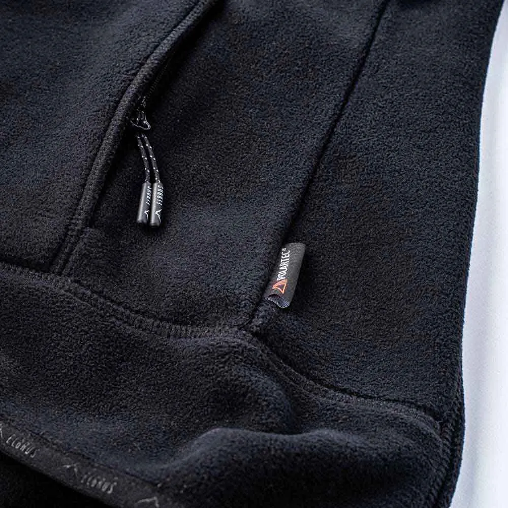 Elbrus Rivoli 190 Polartec Fleecejakke Med Full Glidelås, Black