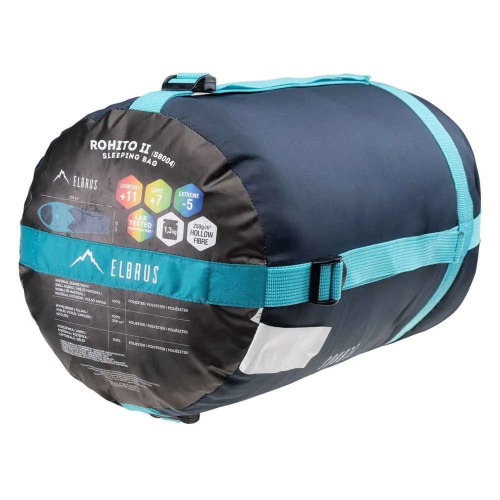 Elbrus Rohito Ii Sovepose, Dress blues / tile blue, Right Zipper
