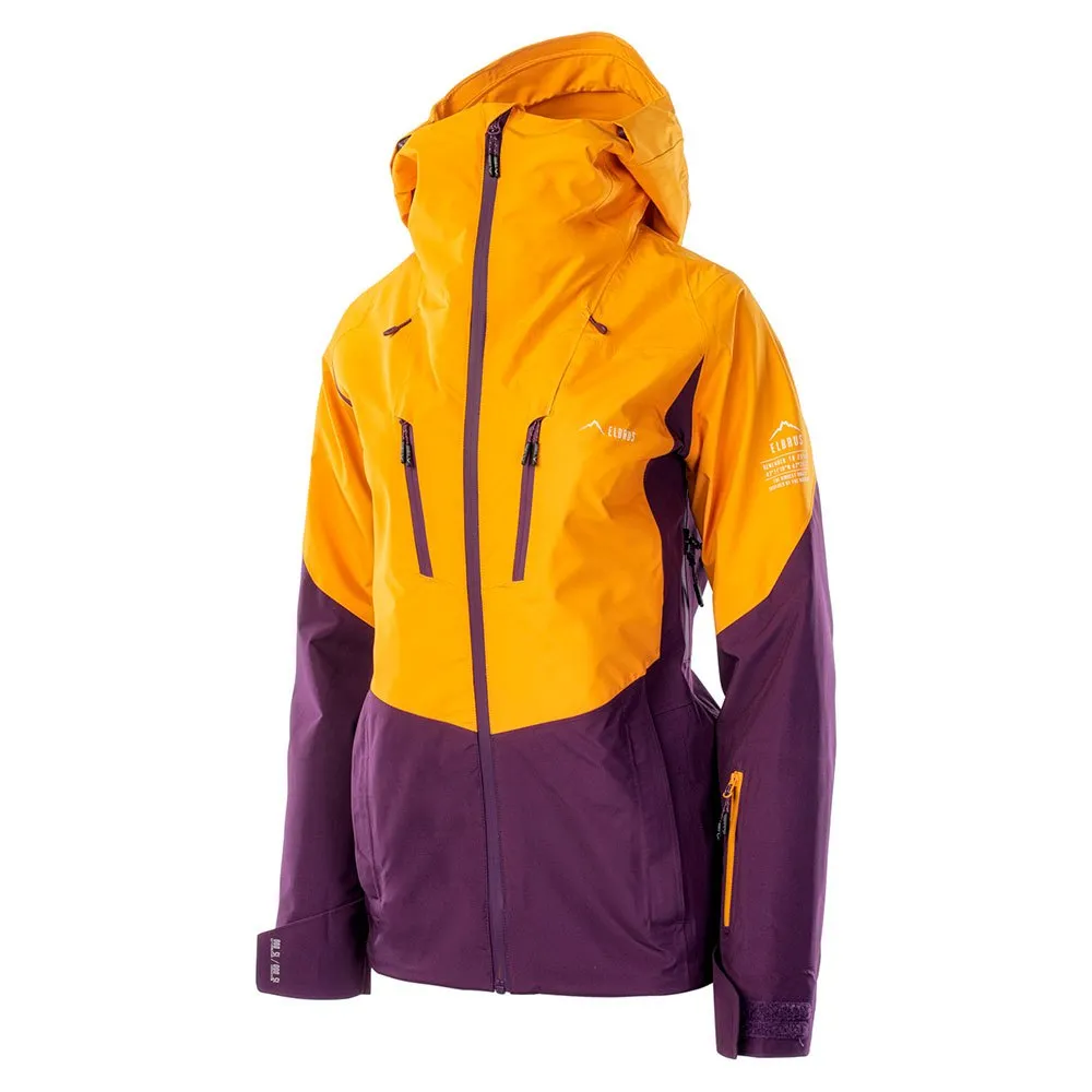 Elbrus Sorena Avtakbar Jakke, Cadmium yellow / plum purple Elbrus Sorena Avtakbar Jakke, Cadmium yellow / plum purple
