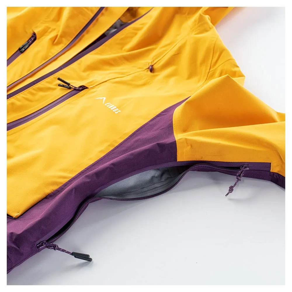 Elbrus Sorena Avtakbar Jakke, Cadmium yellow / plum purple Elbrus Sorena Avtakbar Jakke, Cadmium yellow / plum purple