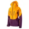 Elbrus Sorena Avtakbar Jakke, Cadmium yellow / plum purple