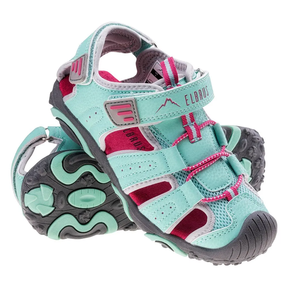 Elbrus Vindis Sandaler, Mint / fuchsia, EU 32