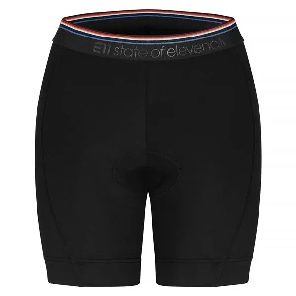Elevenate W Bike Base Shorts, Black 2