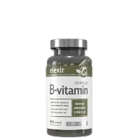 Elexir Pharma B-Vitamin Kompleks Vegansk 100 kapsler Elexir Pharma B-Vitamin Kompleks Vegansk 100 kapsler
