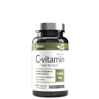 Elexir Pharma C-vitamin 1000 mg Time release 60 tabletter Elexir Pharma C-vitamin 1000 mg Time release 60 tabletter