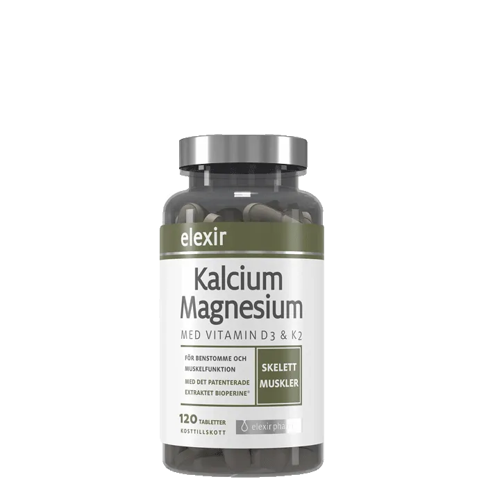 Elexir Pharma cium Magnesium 120 tabletter