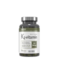 Elexir Pharma Vitamin K2+D3 200 mcg 60 kapsler Elexir Pharma Vitamin K2+D3 200 mcg 60 kapsler