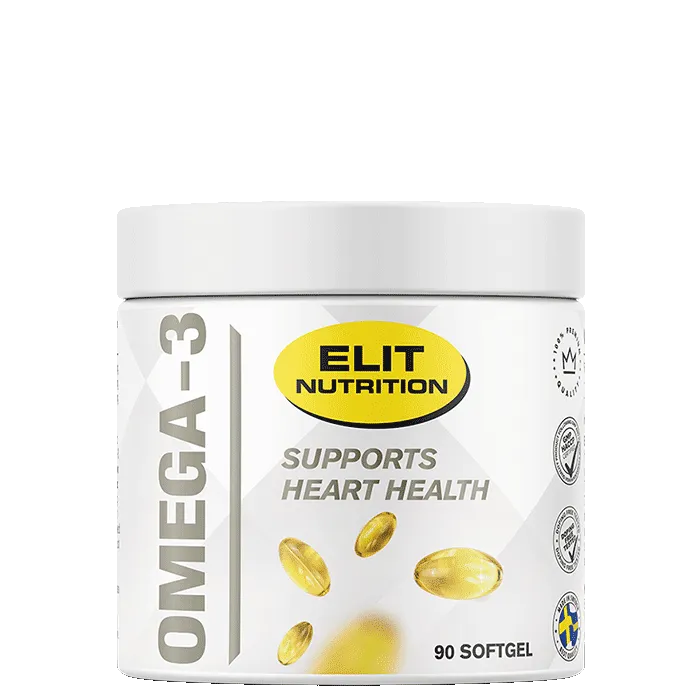 Elit Nutrition ELIT Omega-3 90 Gel kapsler