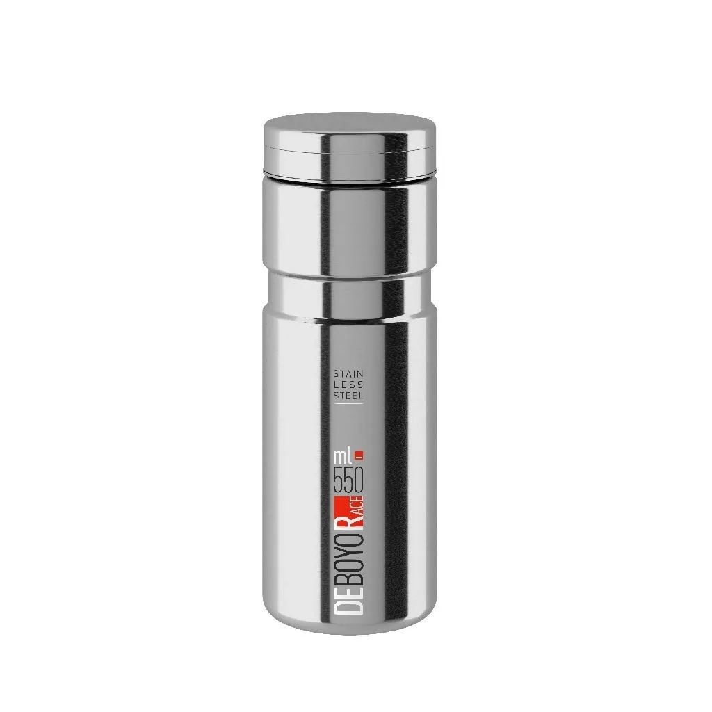 Elite Deboya Race Thermo 550ml Flaske, Silver / black, One Size