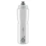 Elite Jet Green 950ml Klar Drikkeflaske, Grå/transparent