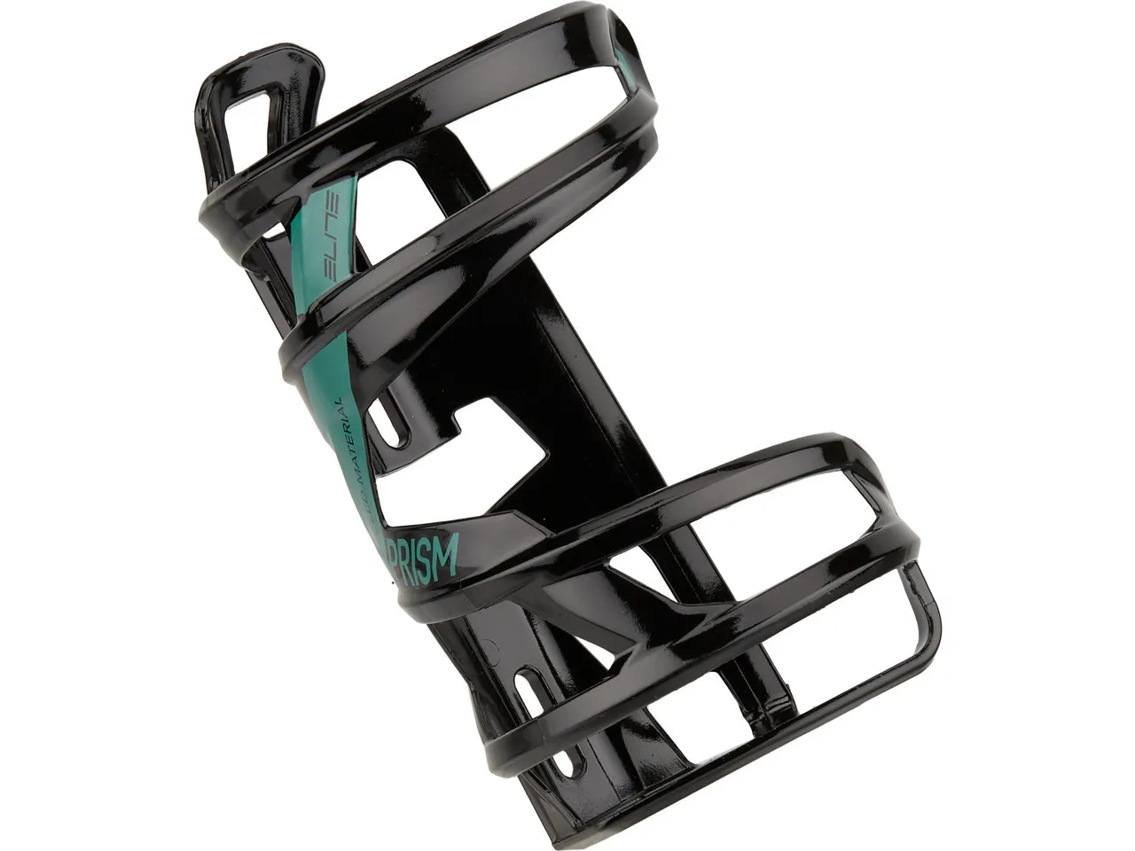 Elite Prism Recycled Linksträger/Rechtsträger Flaschenhalter, Black / green, One Size