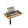 Elite Training Desk, Black / brown, One Size