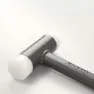 Eltin 30 Mm Tilbakeslagsfri Hammer, Black / silver, One Size