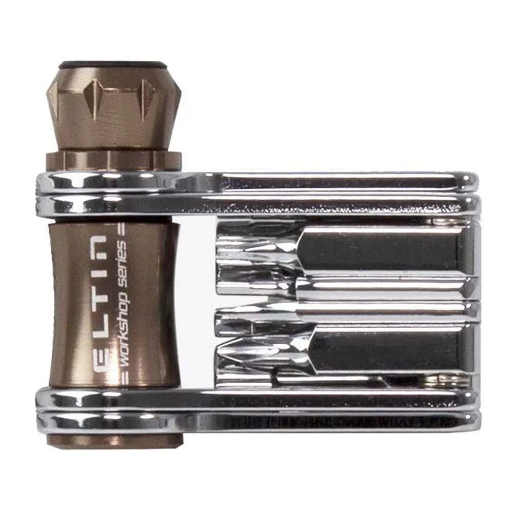 Eltin Bike 10 In 1 C02 Nozzle Multiverktøy, Silver, One Size Eltin Bike 10 In 1 C02 Nozzle Multiverktøy, Silver, One Size