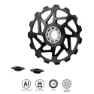 Eltin Ceramic Trinsehjulsett For Sykkel, Black, 15t