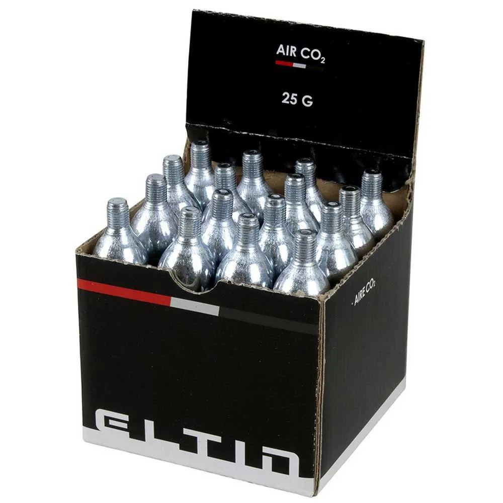 Eltin Co2-patron 25g 16 Enheter, Black / silver, 25g Eltin Co2-patron 25g 16 Enheter, Black / silver, 25g
