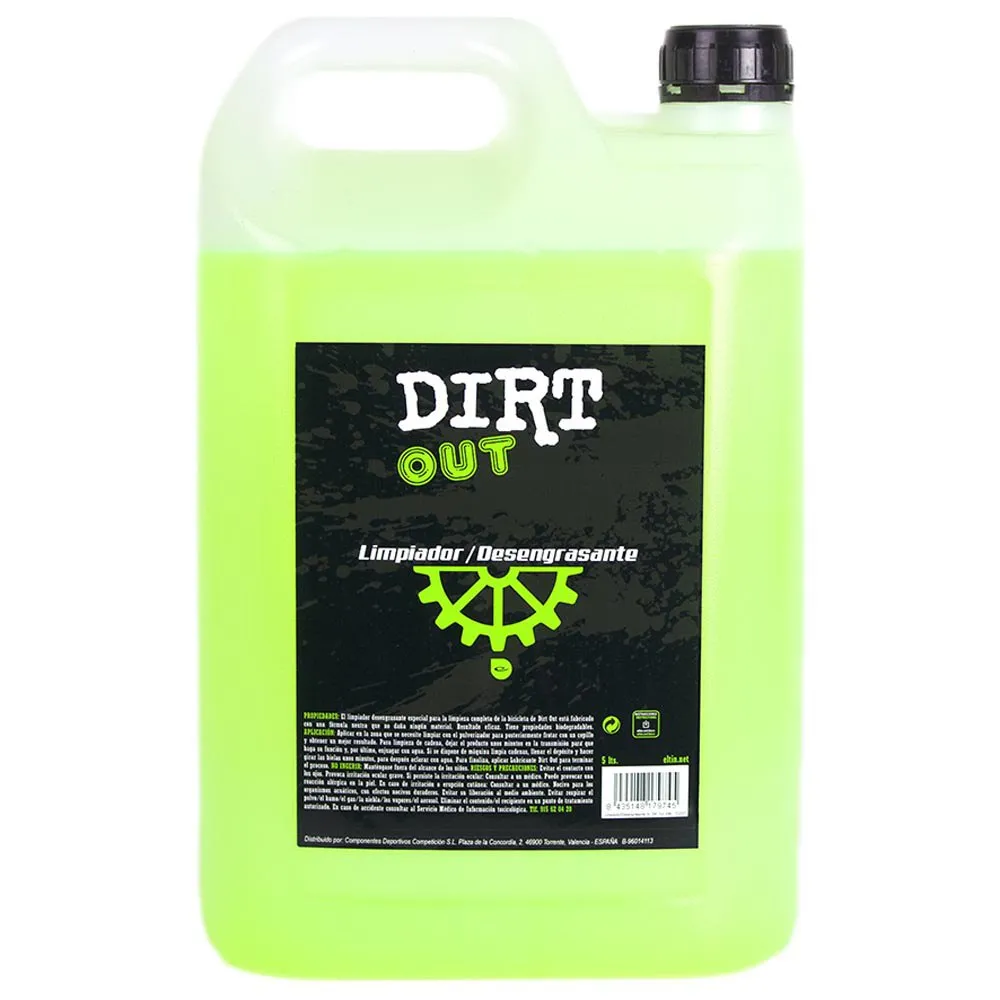 Eltin Dirt Out Avfettingsmiddel 5l, Green, One Size
