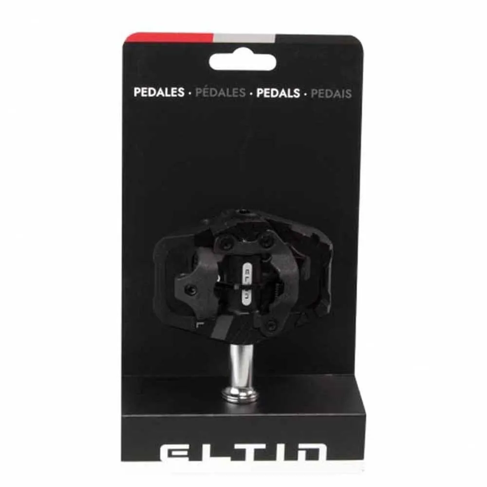 Eltin Mtb Spd Sykkelpedaler, Black, One Size