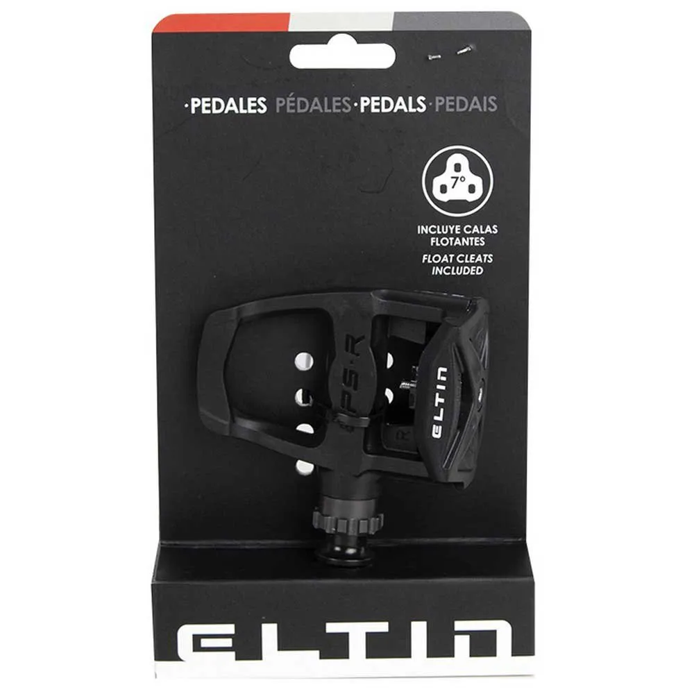 Eltin Pro Look Keo 2 Cleats Sykkelpedaler, Black, One Size