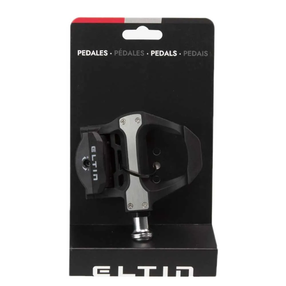 Eltin Pro Shimano Sykkelpedaler, Black / silver, One Size
