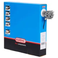 ELVEDES 1x19 Stainless T-nipple 7×6 Bremsekabel 100 Enheter
