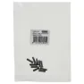 ELVEDES 2.3 Mm Bremsevaier Endehylse Sykkel 500 Enheter, Black, One Size