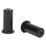 ELVEDES 5 Mm Bremsevaier Endehylse Sykkel 25 Enheter, Black, One Size