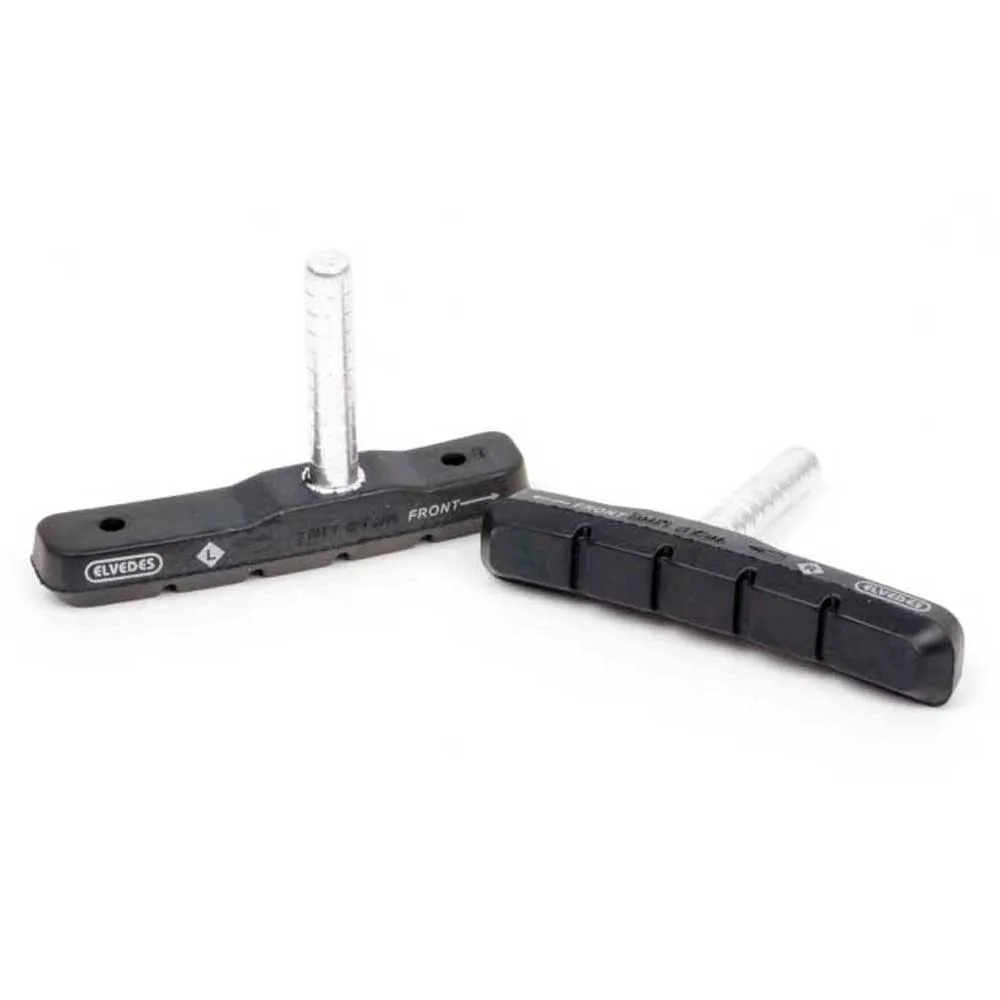 ELVEDES Cantilever 72 Mm Komplette Felgbremseklosser 25 Par, Black, One Size