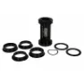 ELVEDES Praxis Bb30/pf30 Kranklagerkopper, Black, 68/73mm
