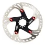 ELVEDES Rx20 6b Bremsekive, Black / red / silver, 203mm