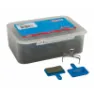ELVEDES Shimano Br-m375/m415-m495/m515/m525/m575/c501/c601.c607/tektroauriga (pro-(e-)comp)/draco/orion/aquila/rst D-power Organiske Skivebremseklosser 10 Par, Black, One Size