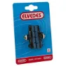 ELVEDES Shimano Carbon 55 Mm Komplette Felgbremseklosser, Black, One Size