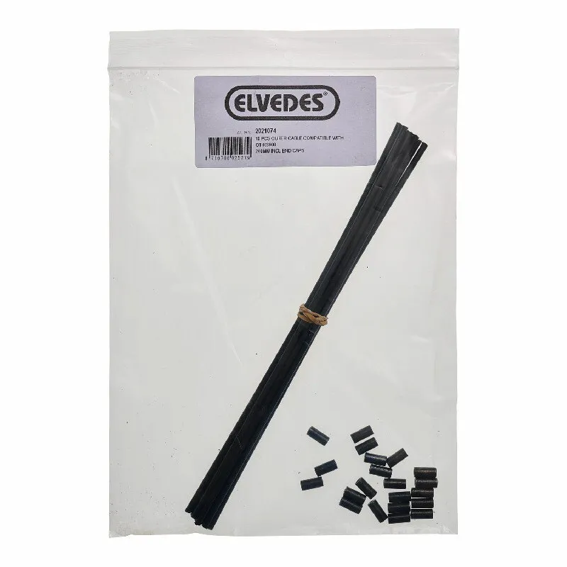 ELVEDES Super Flex Girvaierhylse 10 Enheter, Black, 240mm